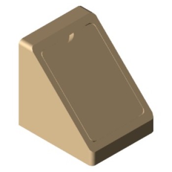 Corner Connector 18mm Cream