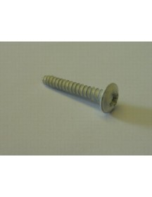 Cream Flange Head Panel Screw 6g x 1" Pack of 10