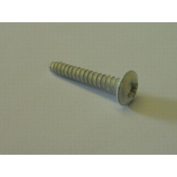 Cream Flange Head Panel Screw 6g x 1" Pack of 10