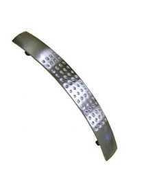 DIMPLED HANDLE BRUSHED NICKEL 96MM 