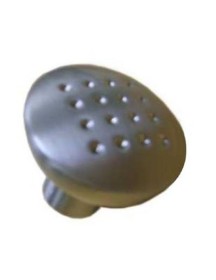 DIMPLED KNOB BRUSHED NICKEL 32MM
