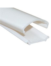 'D' mould Medium (A + B) SIZE: 16mm x 2.4 metre White