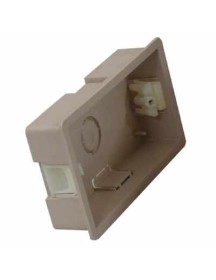 Double cavity back box 25mm deep 