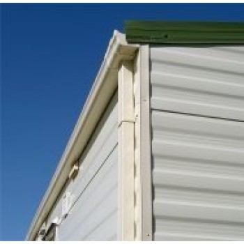 EL Static Caravan Ogee Gutter Conversion Kit 2 Downpipes