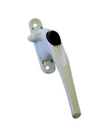 ELLBEE CRYSTAL CASEMENT WINDOW HANDLE - Right Hand - WHITE