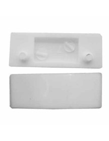 Ellbee crystal window wedge 17mm - White