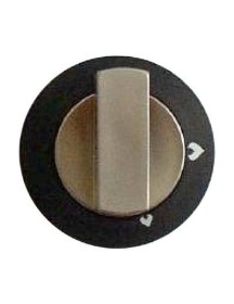 Hob - Grill Knob Black Satin SSPA0902.SA