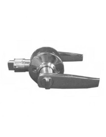 Lever Style Mortice Door Handle Set Satin Privacy Type 22mm Latch