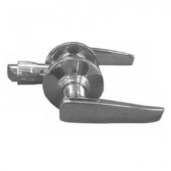 Lever Style Mortice Door Handle Set Satin Passage Type 25mm Latch