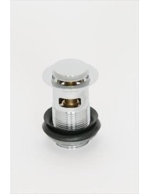 Mini Push Button Washbasin Waste Slotted
