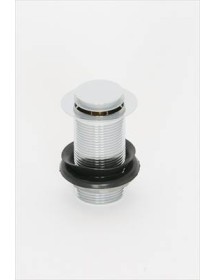 Mini Push Button Washbasin Waste Unslotted