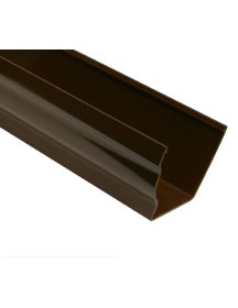 OGEE GUTTER 2MTR BROWN