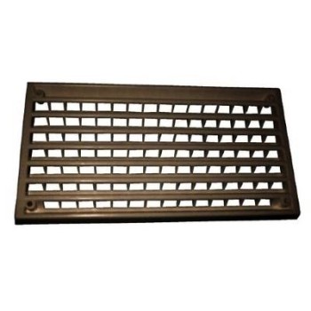 Plastic Interior Vent 6 3/4” x 3 1/2”  Brown