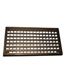 Plastic Interior Vent 6 3/4” x 3 1/2”  Brown