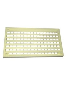 Plastic Interior Vent 6 3/4” x 3 1/2”  Cream
