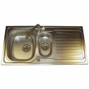 SPARTA STAINLESS STEEL SINK 100CMX 50CM 