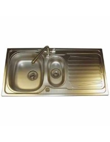 SPARTA STAINLESS STEEL SINK 100CMX 50CM 