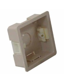 Single cavity back box 25mm deep 
