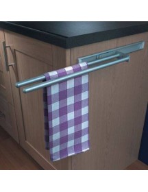 Towel Rail, 2 Arm, Aluminium