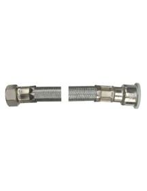 WRAS approved standard bore pushfit flexi tap conn 15mm x 1/2"