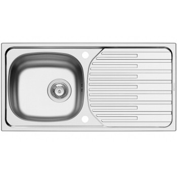 Pyramis Stainless Linen Sink And Waste Kit ET33 FORK  860mm x 435mm