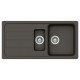 Asphalt Formhaus Kitchen Sink 1000mm x 500mm Asphalt Formhaus Kitchen Sink 1000mm x 500mm