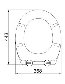 PP One Soft Close Toilet Seat