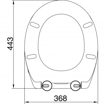 PP One Soft Close Toilet Seat