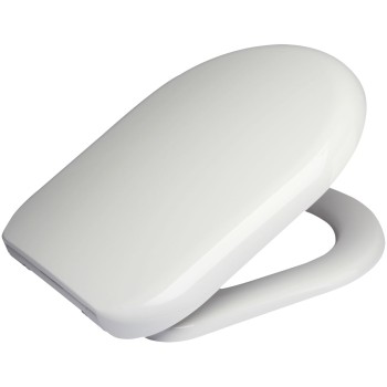 D One Soft Close Toilet Seat in White