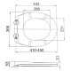 PP One Soft Close Toilet Seat PP One Soft Close Toilet Seat