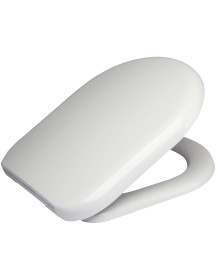 D One Soft Close Toilet Seat in White