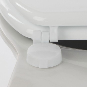 Moulded MDF Toilet Seat White