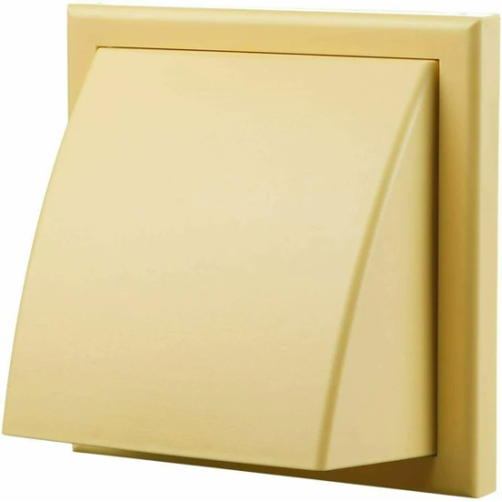 Round Ducting Cowled Outlet Stone