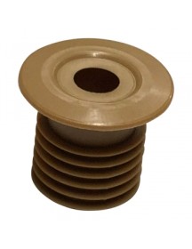 10mm Pipe Seal Hole Tidy 27mm Tail Beige