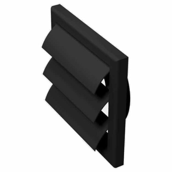 Gravity Vent 100mm Black