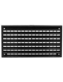 Plastic Interior Vent 6 3/4” x 3 1/2”  Black