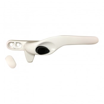 Eltherington Cockspur Window Handle Right Hand White