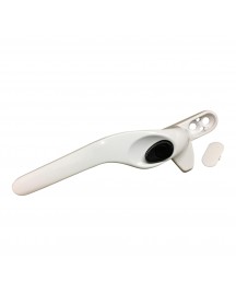 Eltherington Cockspur Window Handle Left Hand White
