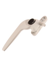 Ellbee White Trojan Cockspur Window Handle L/H