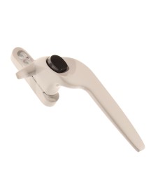 Ellbee White Trojan Cockspur Window Handle R/H