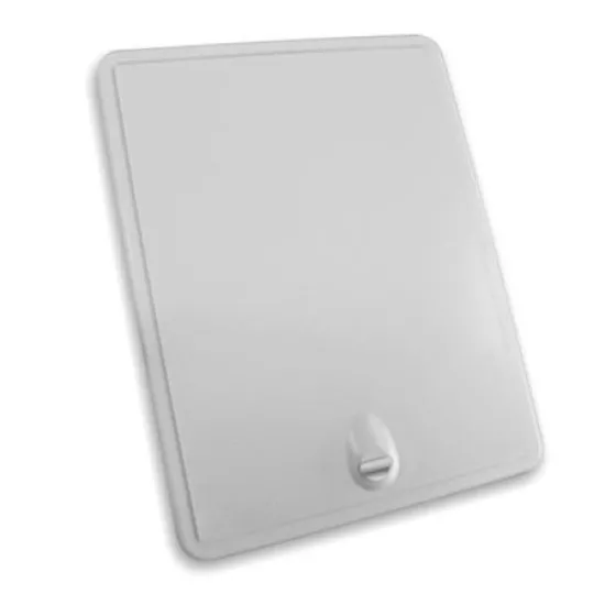 ACCESS DOOR AND FRAME PINCH LOCK WHITE