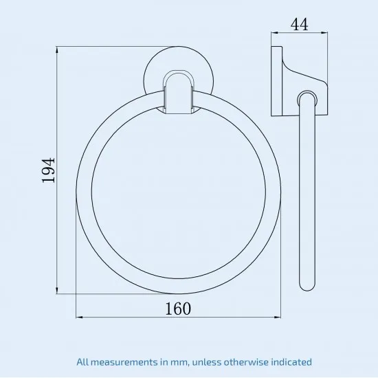 6 Piece Bathroom Accessory Set