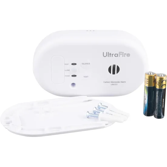 UltraFire 10 Year Life LED Carbon Monoxide Alarm