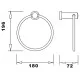 Ascot Towel Ring Ascot Towel Ring