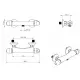 GEM Torpedo Thermostatic Bar Shower Mixer Valve