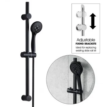 Gem Serena Slide Rail Kit Black