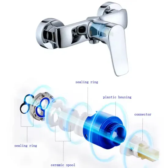 LEVER SHOWER MIXER TAP VALVE 150MM CENTRES
