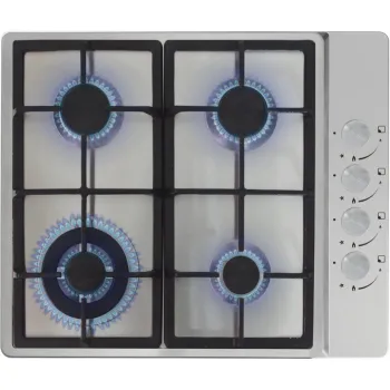 60cm Stainless Steel Gas Hob ( LPG Jets Included )