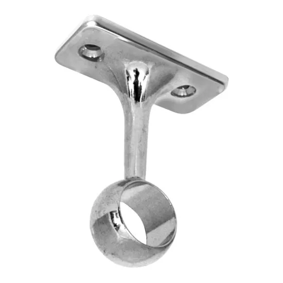 Chrome Wardrobe Rail 19mm Centre Bracket