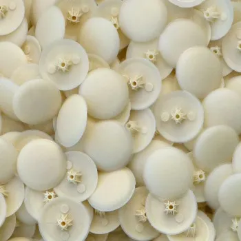 Plastic Pozi Tops Marl Beige Bag of 100